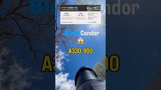 Blue Sea Condor A330 flying over me!! #avgeeklife #spotter #aviation #a330 #condorairline