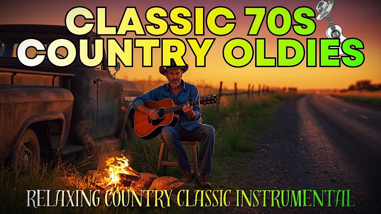 Best Relaxing Country Oldies 2026 ❤️ Golden Old 1970 Country Music Instrumental