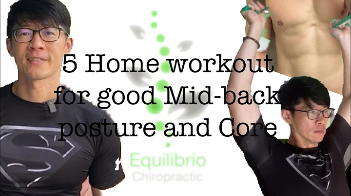 5 Home workouts for good Mid-back posture and Core