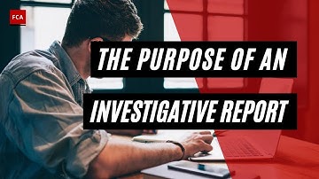 Crafting the Perfect Investigative Report: Importance and Best Practices