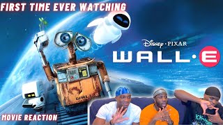 WALL-E IS A LOVER BOY!!! First Time Reacting To WALL-E (2008) | Movie Monday | Blind Group Reaction