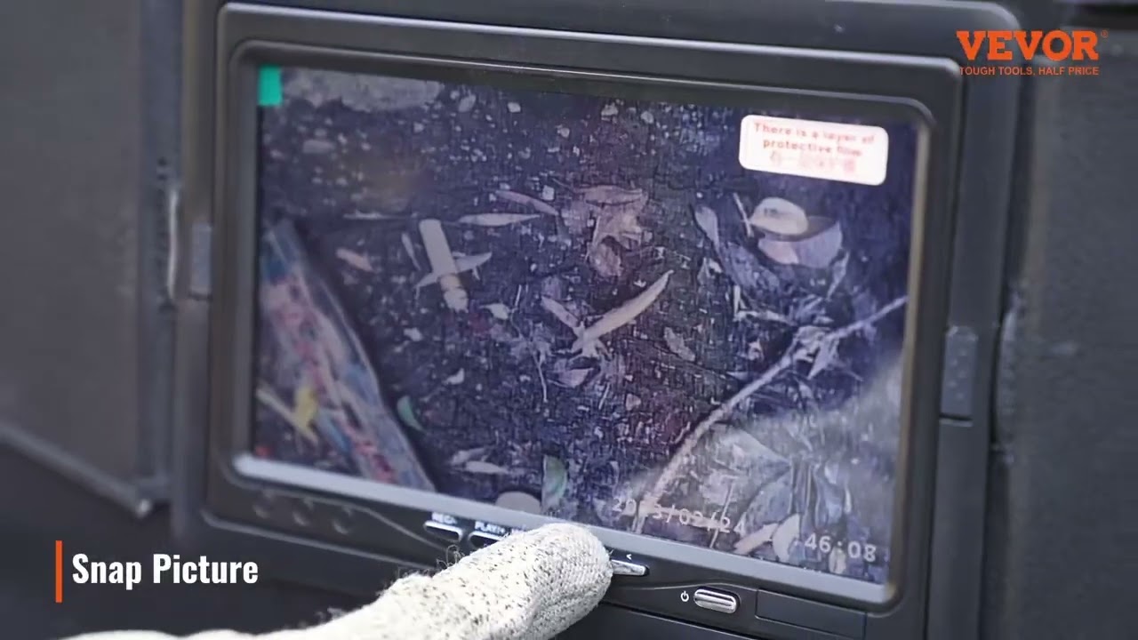 SucceBuy Sewer Camera with 512Hz Locator IP68 9" Pipeline Inspection