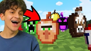 صنعت اقوى تفاحات في ماين كرفت!! تفاحه الدايمود 😨 MINECRAFT