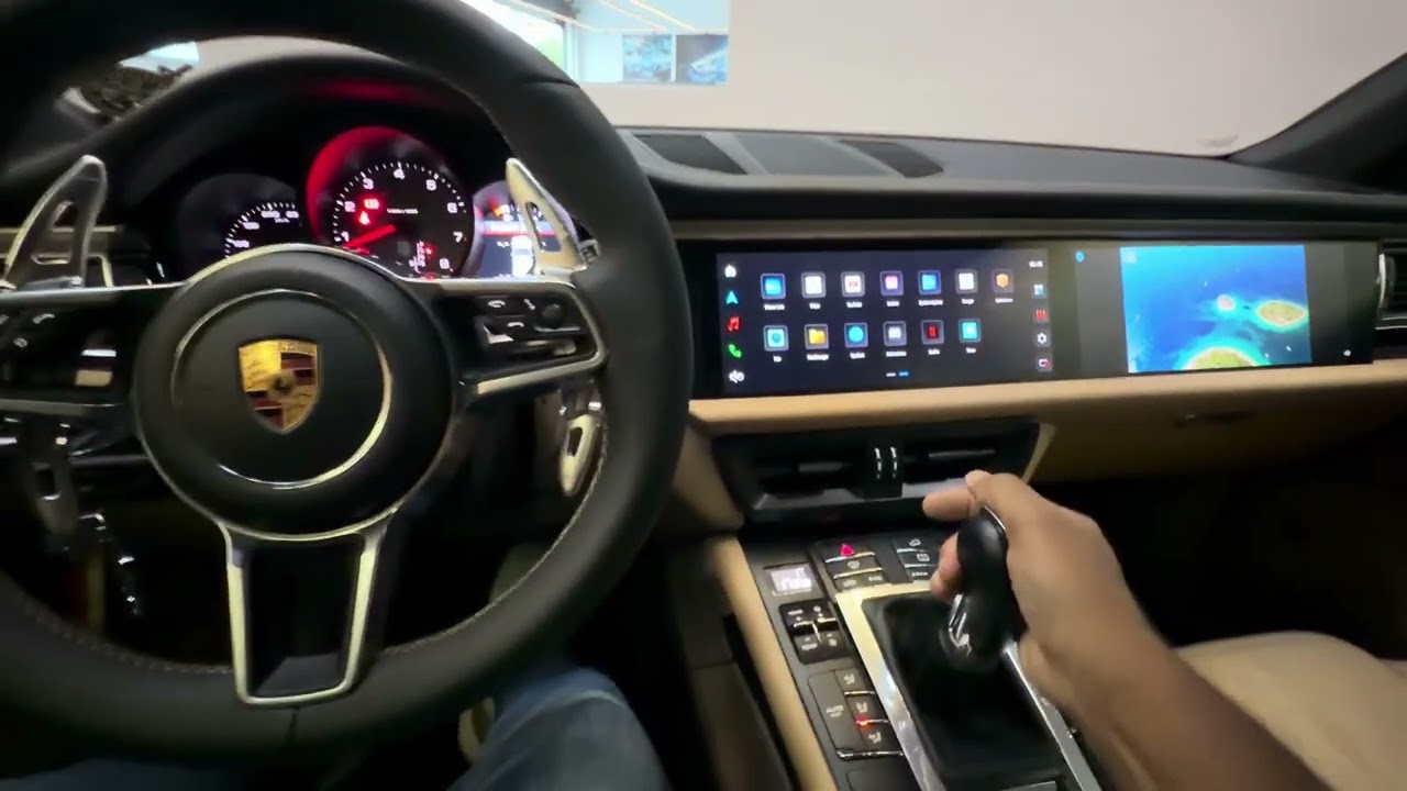 Porsche Macan 2018 - Central com tela Dupla e Câmera Frontal - ArtsomAuto 