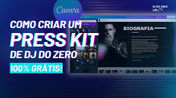 O que é o press kit de um DJ?