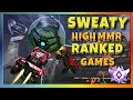 SWEATY HIGH MMR RANKED GAMES | GRAND CHAMPION 2V2 | PRO ROCKET LEAGUE GAMEPLAY