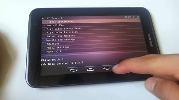 Philz Touch Recovery 5.08.5 for Samsung Galaxy Tab II 3G [DOWNLOAD]