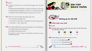 Sách Giáo Khoa Điện Tử Cùng học Tin học Quyển 2 Lớp 4