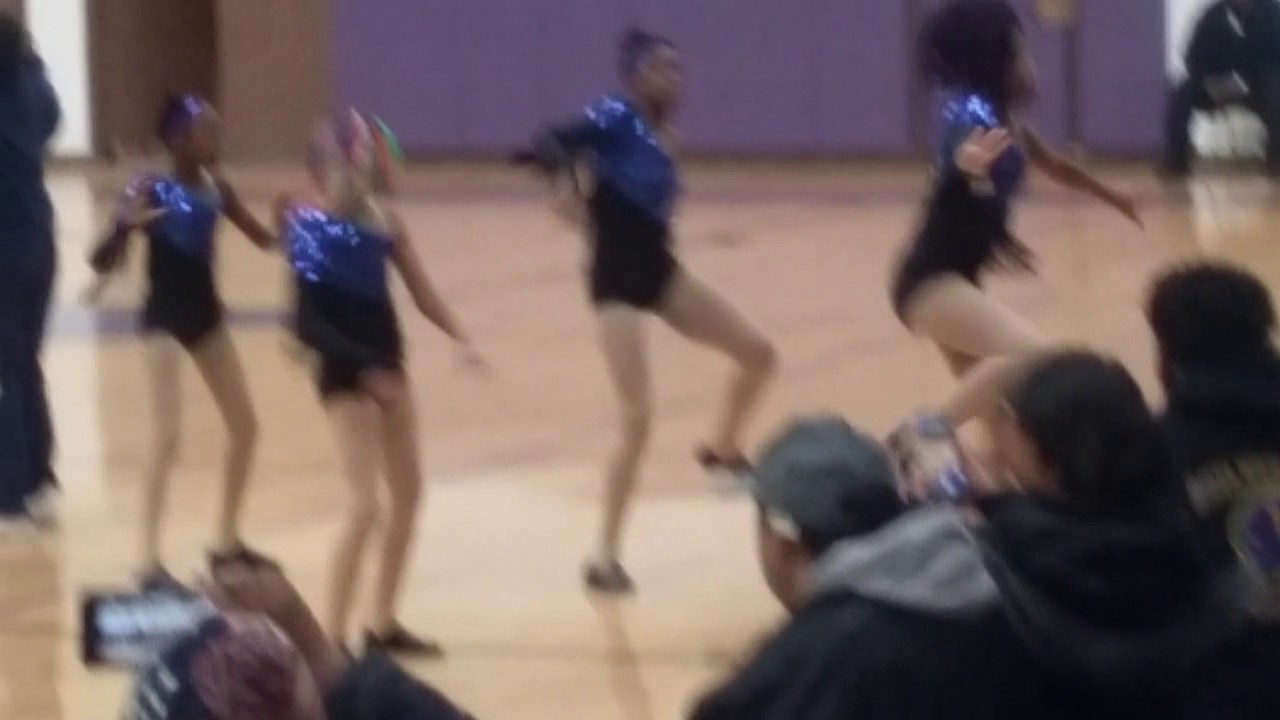 Horace mann band and pompom