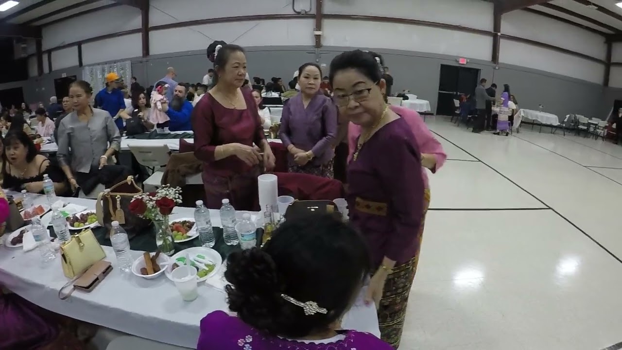 ງານໝັ້ນ Amy & Logan ທີ່ Andover Community Center November 25 . 2023.(3)