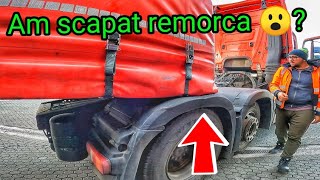 CUM SE DECUPLEAZA O SEMIREMORCA FOARTE GREA ? Cuplare/Decuplare Cap tractor/Semiremorca❌Adrian Cox❌