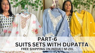 Exclusive Cotton Chikankari Suits Collection | Schiffli, Rayon, Embroidered Suits (Part-6)