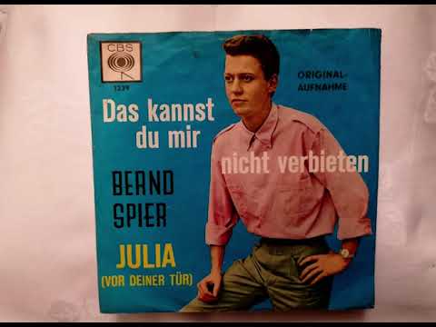 Das kannst du mir nicht verbieten (1966) - Bernd Spier