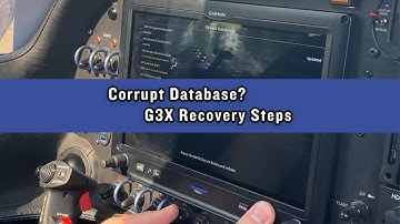 How to Reinstall Databases on Your G3X After Corruption