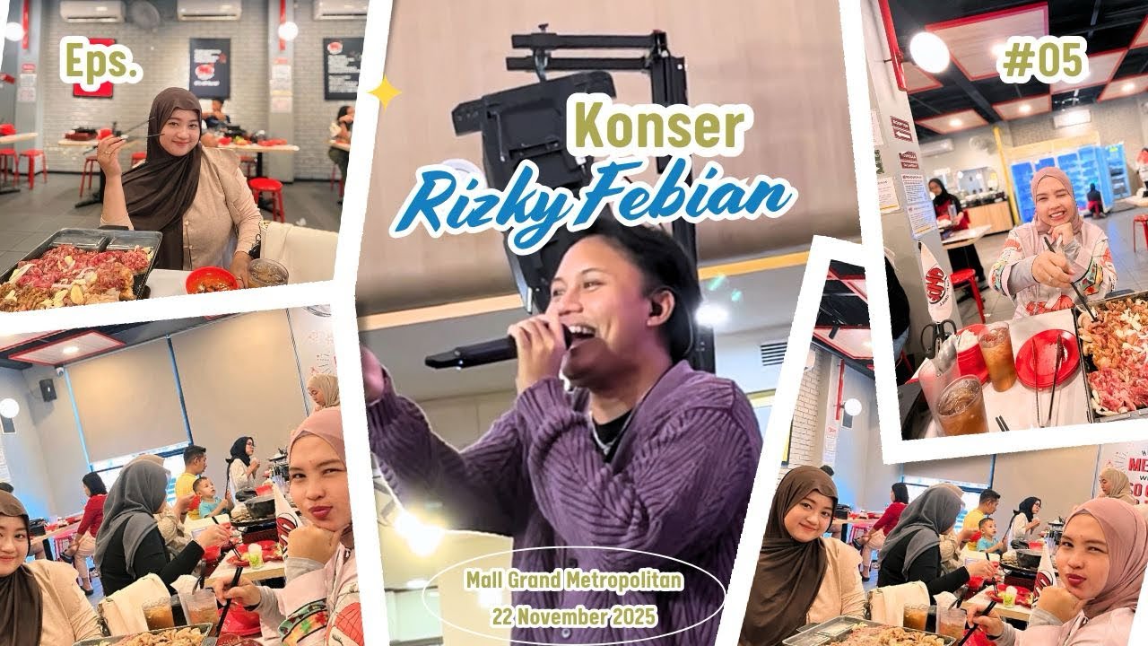Rizky Febian Ditemani Sang Adik “Rizwan/NJAN” Konser, Penonton Auto Heboh😍
