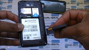 UNBOXING - Allview P4 - android 4.0 dual-sim smartphone met WIFI, GPS, Super Amoled en 8MP camera