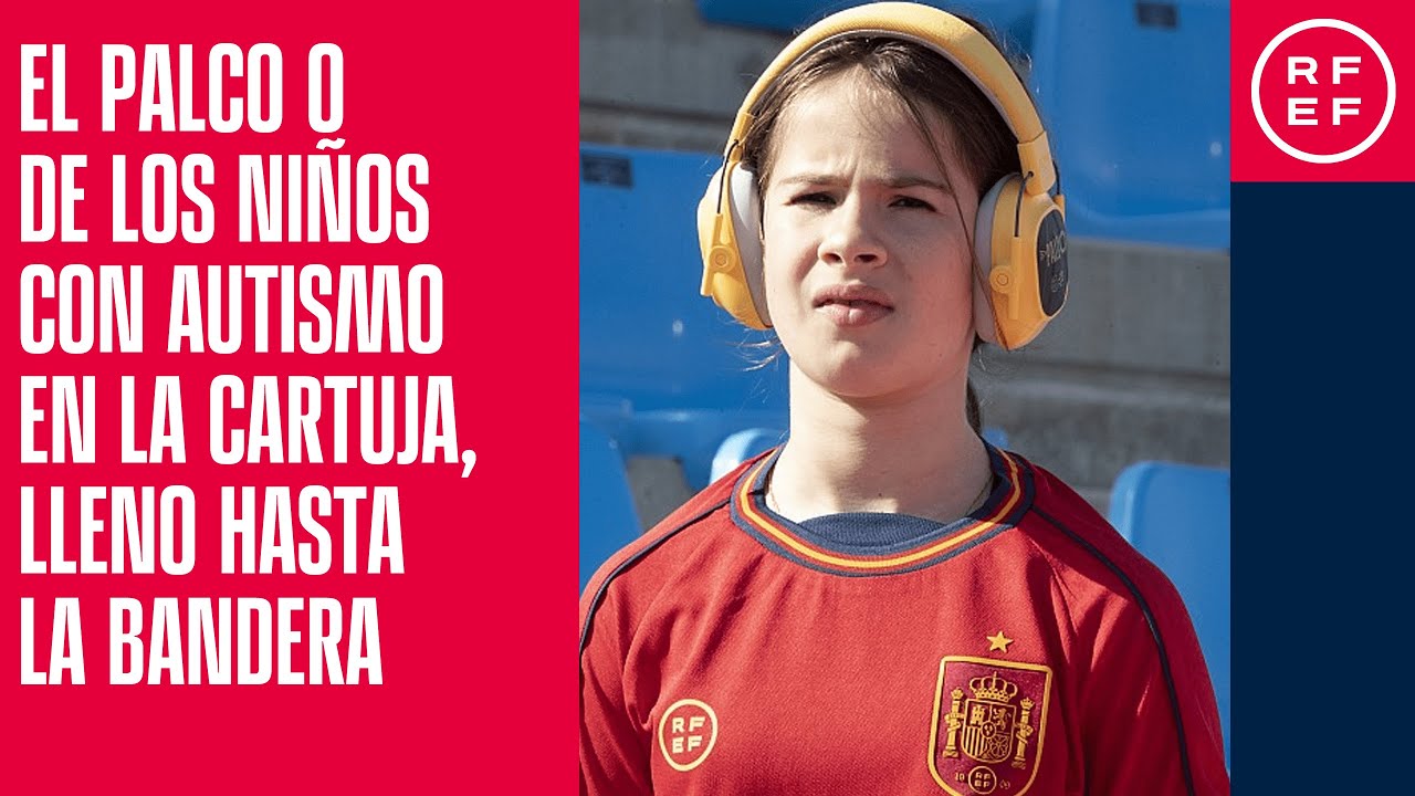 El Palco 0 de los niños con autismo en La Cartuja, lleno hasta la bandera