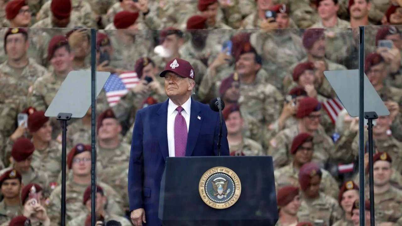 Happening Now: Trump Delivers Remarks To Troops In North Carolina