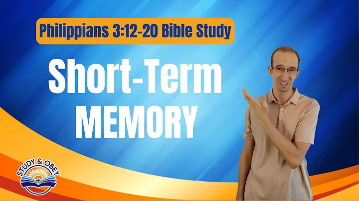 Philippians 3:12-20 Bible Study - Pressing On Toward The Goal