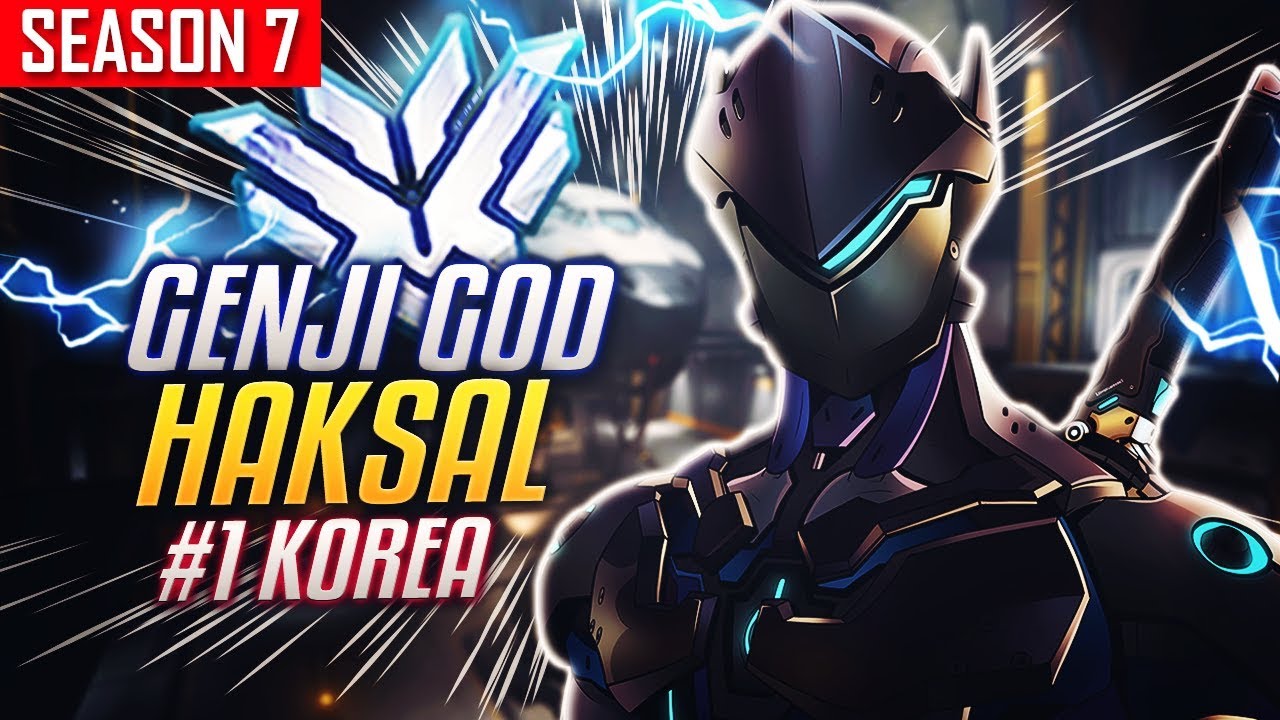 HAKSAL's Genji is NUTTY (#1 Genji KR) [S7 TOP 500]