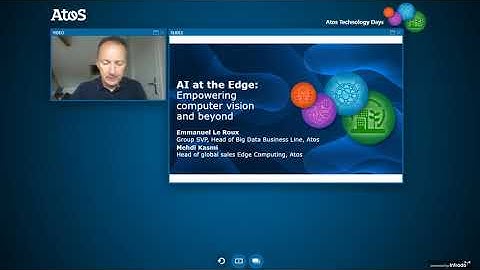[Atos Tech Days] AI at the Edge:  Empowering Computer Vision and Beyond
