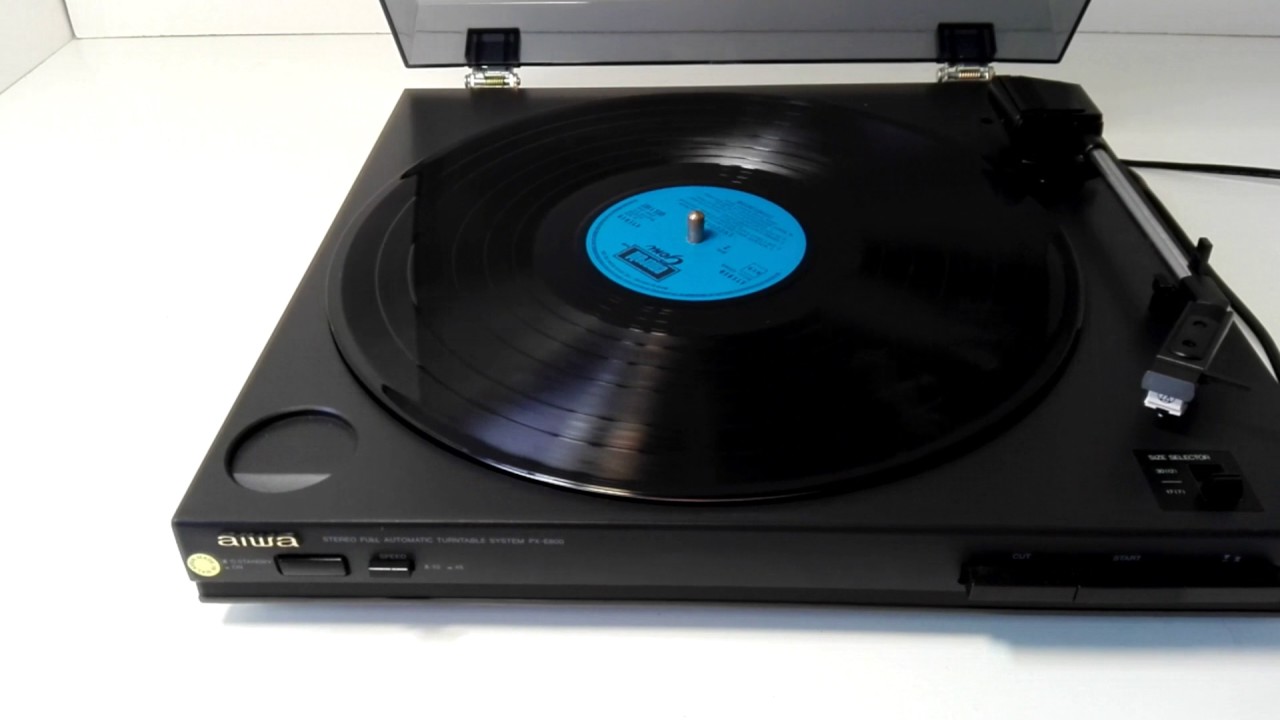Aiwa Stereo Full Automatic Turntable System Px E800 Youtube