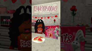 ♡ BLOXBURG VALENTINE FOOD DECALS ♡ | Nataya Mi'Shel | #shorts