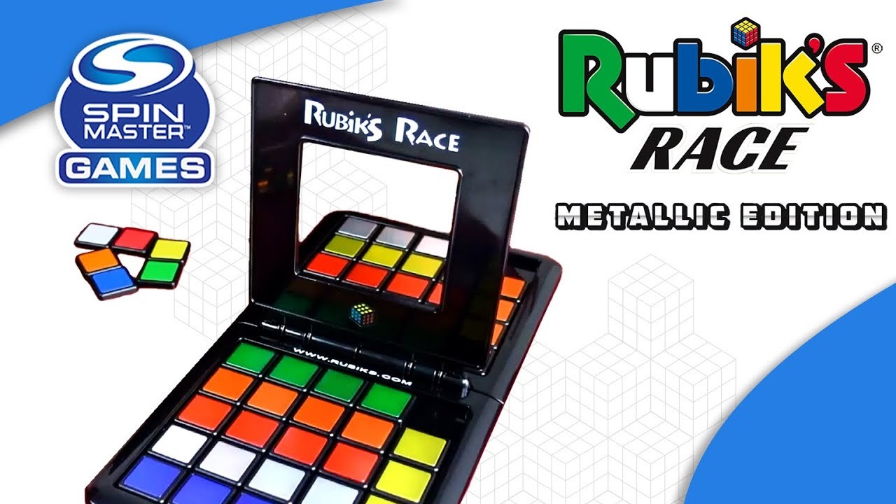 Spin Master Games Rubik’s Race Metallic Edition How to Play Video Games for Kids YouTube