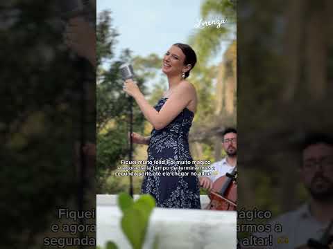 Turning page ✨ e o timing perfeito da Entrada da Noiva 💕 #lorenzapozza