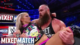 Braun Strowman And Alexa Bliss Vs. Jimmy Uso And Naomi Wwe Mixed Match Challenge Full Match