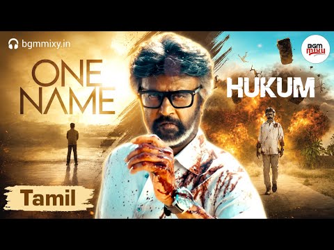 One Name Tamil Version Mix 🎵 - One Name X Hukum - Jailer 2 BGM OST