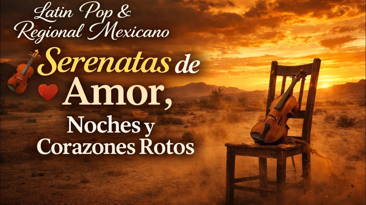 Latin Pop Romántico 2026 🎻 Música Mexicana de Amor, Serenatas y Canciones Tristes