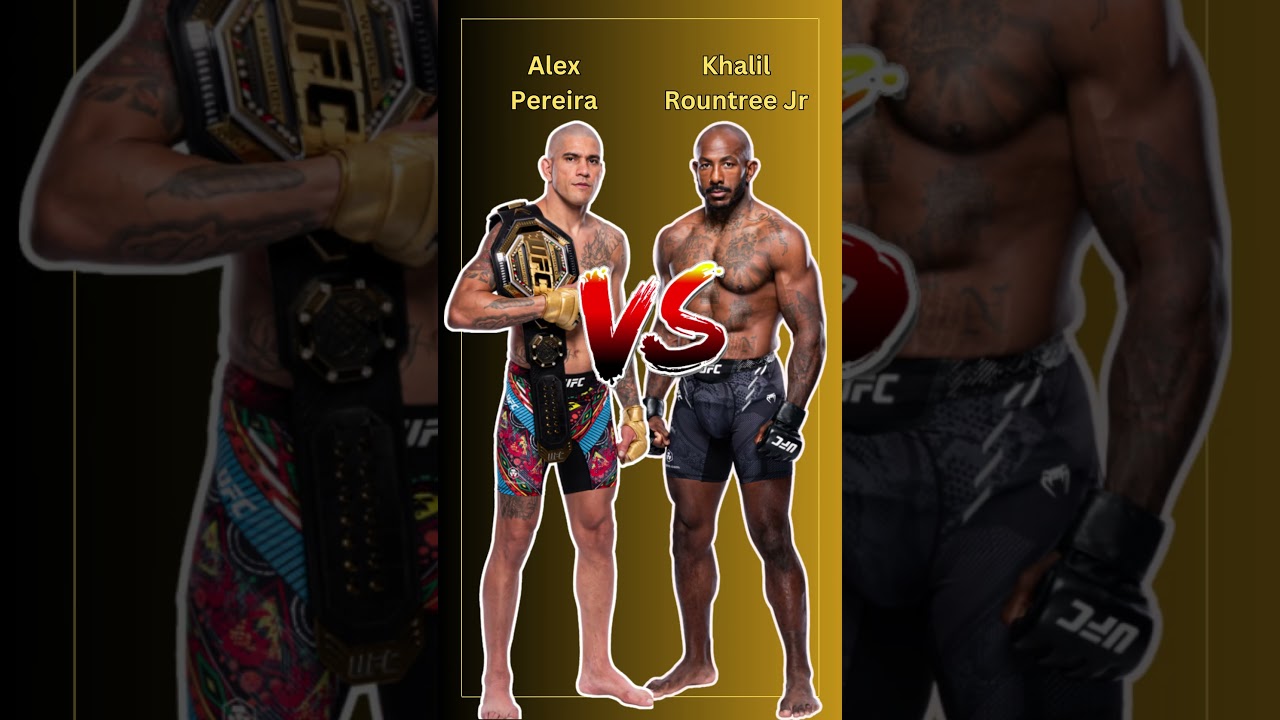 UFC 307 Pereira vs Rountree - Main Card Predictions 