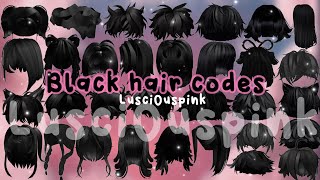 BLACK CAT EARS HAİRSTYLE, Black hair roblox, Black hair boy, Roblox