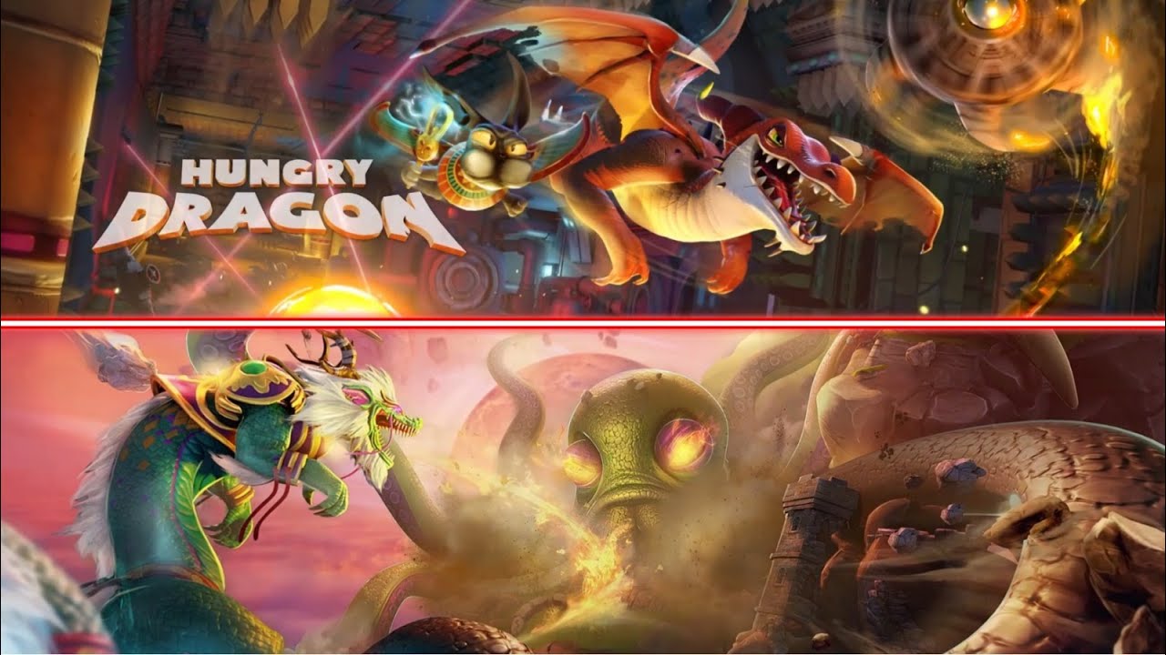 SECRET TEMPLE (last level) VS OCTONI BOSS (last level) NEW 2022 - Hungry Dragon