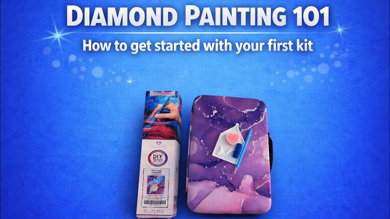 Diamond Painting 101. How to get started on your first diamond painting ...