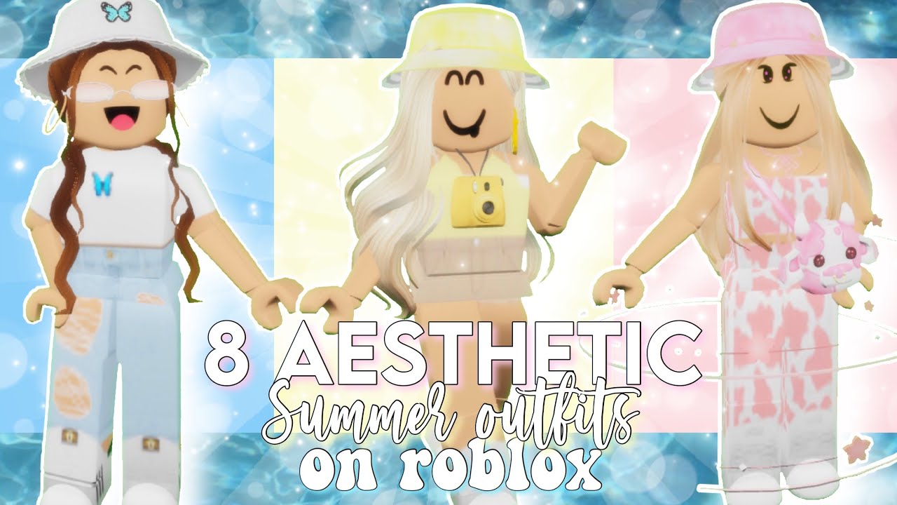 8 Aesthetic Summer Outfits on Roblox ♡︎|| Nory Hearts ||♡︎ - YouTube