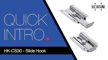 HK-CS30 - Retractable Slide Hook
