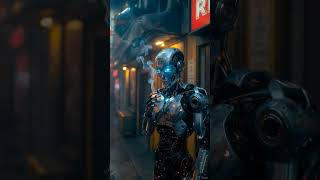 The pain of Steel - Smoke Between Steel | AI Cyberpunk Cinematic Concept #AICinematicVision