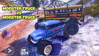 Biggest Monster Truck Educator Ruling The Frozen Valley - Off The Road Multiplayer | OTR Update screenshot 1