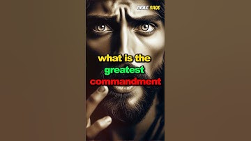 The Greatest Commandment 💯 #Bible #shorts #video