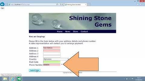 ASP.NET 4.5 Essential Skills Lesson 4-9: Use validation controls