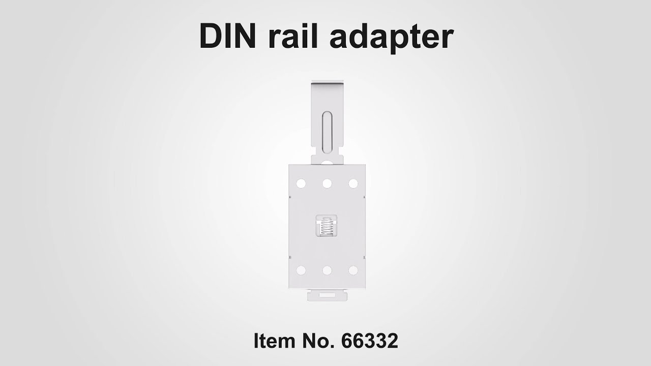 Delock DIN rail adapter