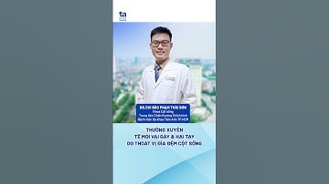 Thường xuyên tê mỏi vai gáy và hai tay do thoát vị đĩa đệm cột sống cổ #ctchtamanh #shorts