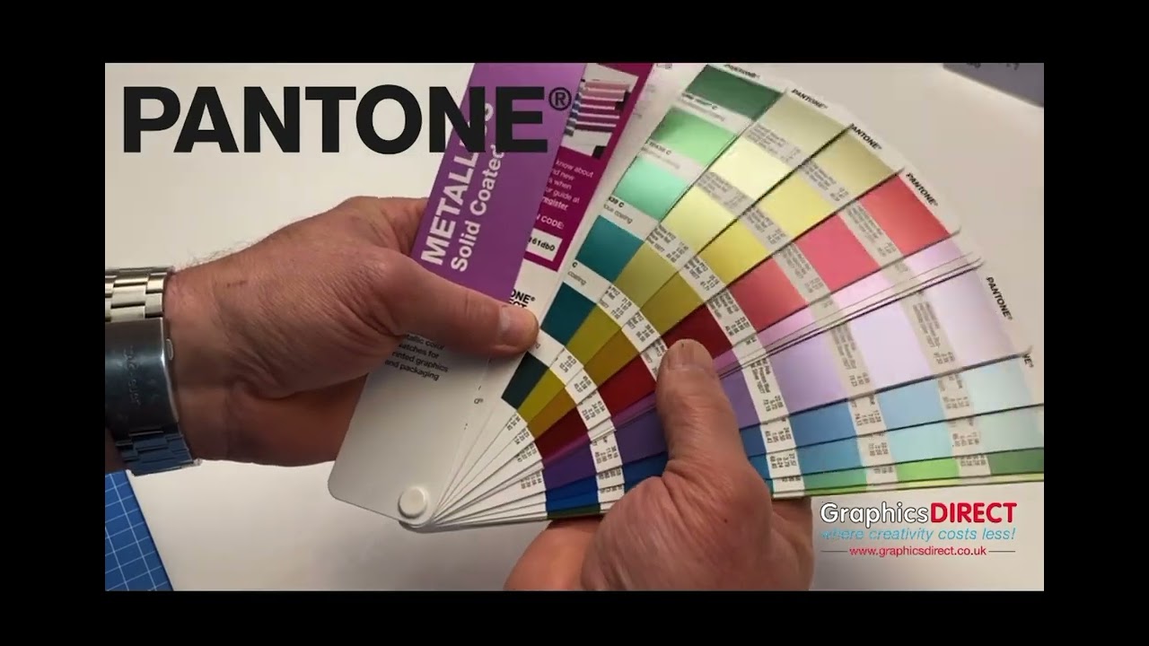 Pantone Metallics Guide GG1507C - YouTube