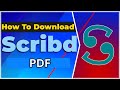 Scribd PDF Download Tutorial (2024)