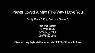 I Never Loved A Man (The Way I Love You) by Aretha Franklin - Backing Track Drums (Trinity: Grade 3)