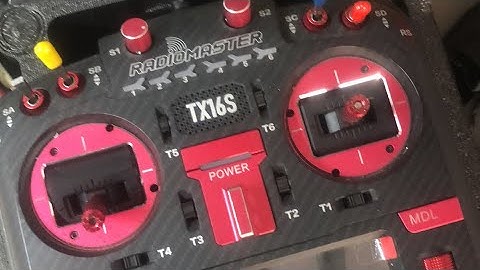 Safe channel selection with a radiomaster tx16s without using foward programming.