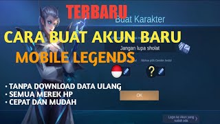 CARA BUAT AKUN BARU MOBILE LEGEND