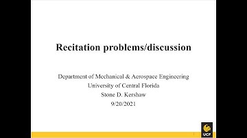 Kinematics of Mechanisms - Exam 1 Review